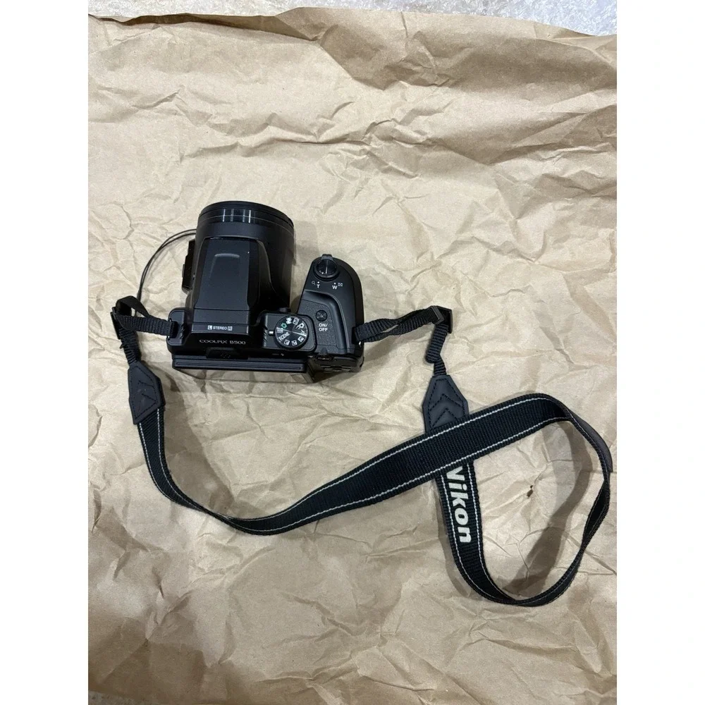 Nikon Coolpix B500 Point & Shoot Digital Camera‎ Black Tested EUC